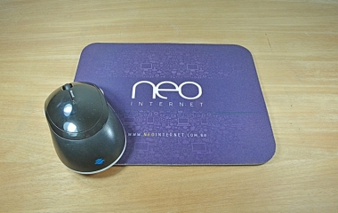 Mouse pad personalizado com fotos, textos ou logo para empresas, brindes e datas comemorativas.